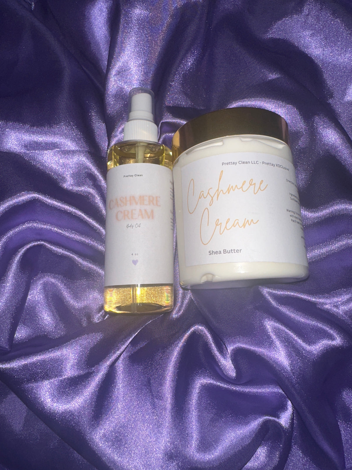 Cashmere Cream Body Set