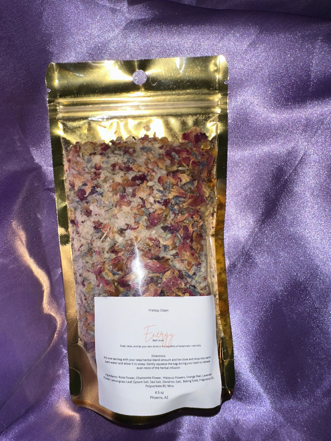 Bath Soak: Energy 4.5oz