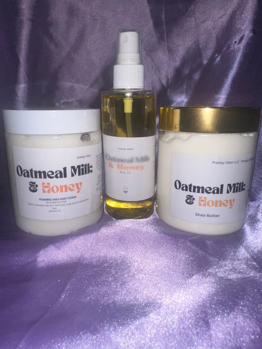 Oatmeal Milk & Honey Body Bundle