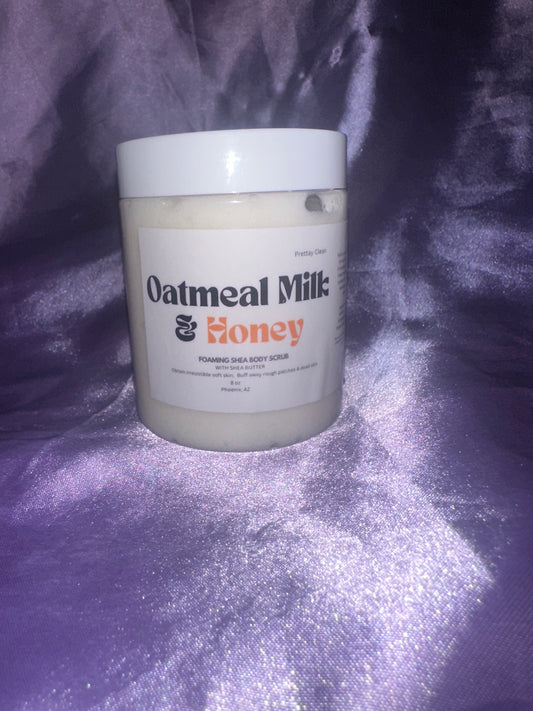 Oatmeal Milk & Honey Foaming Shea Body Scrub