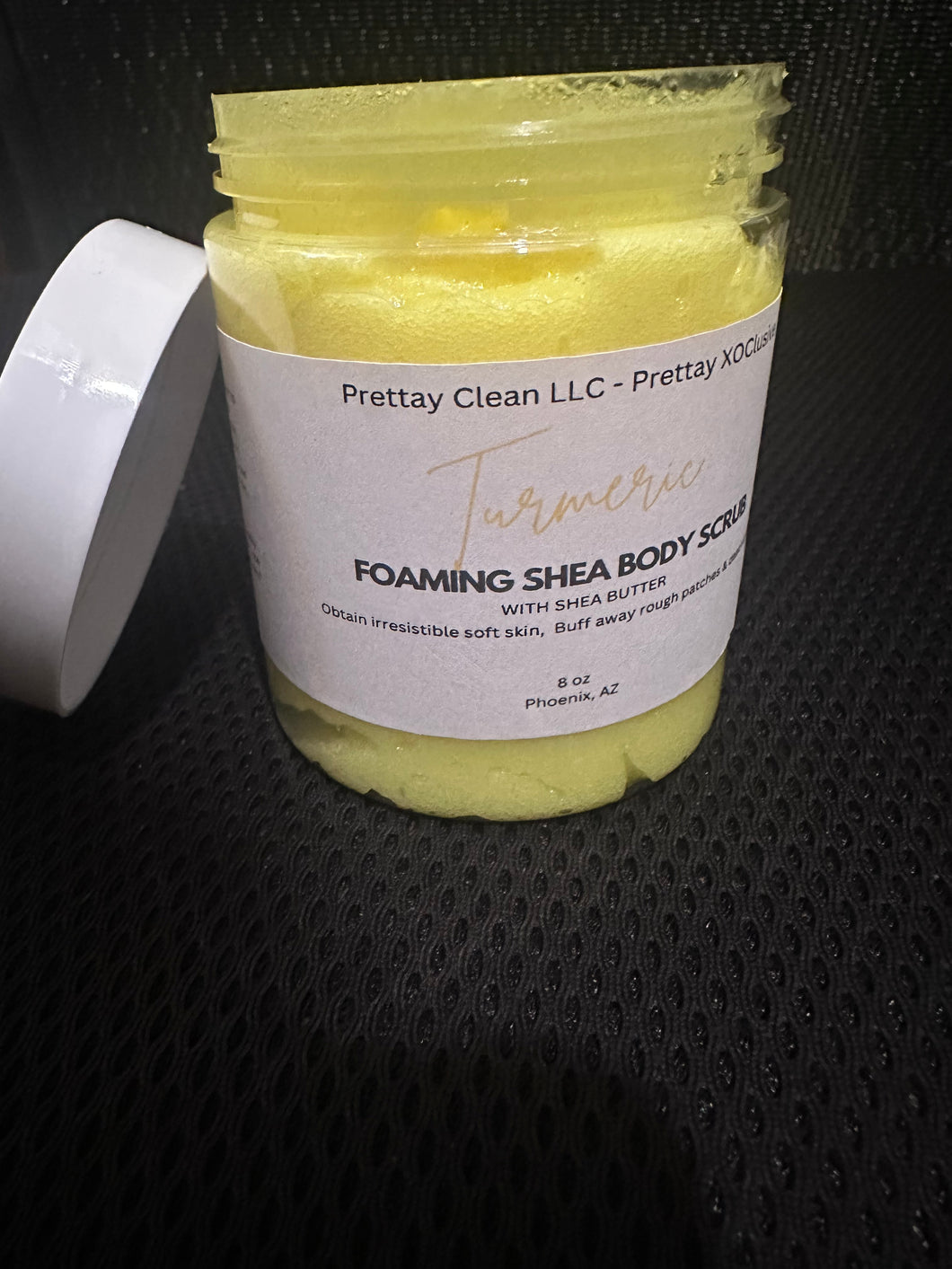 Turmeric Foaming Shea Body Scrub